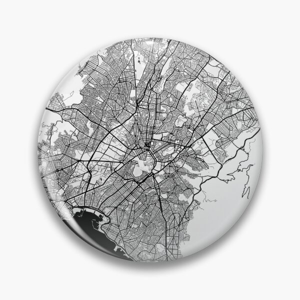 Item preview, Athens Greece Modern Street Map With Co-ordinates designed and sold by RossWilson12.