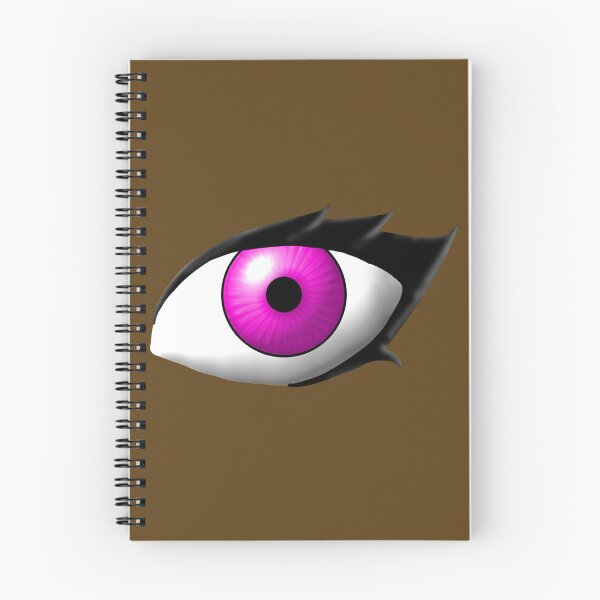 Item preview, Fuchsia Anime Style Eye (Dark Skin Tone) designed and sold by RayRayViolet.