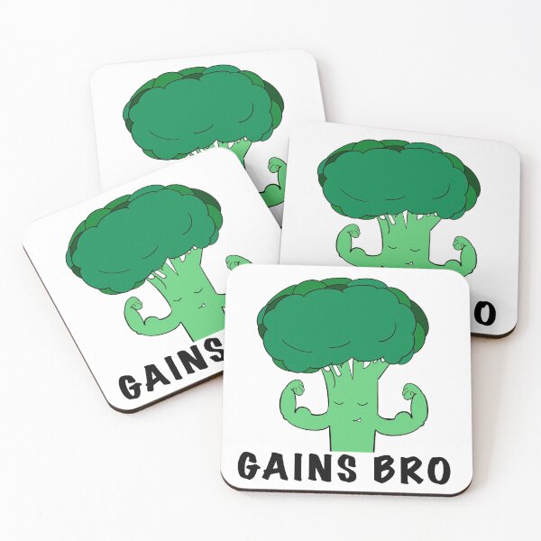 Item preview, Broccoli Exercise Gains designed and sold by ysm12.