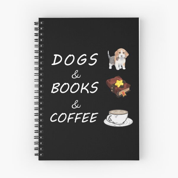 Item preview, Dogs Books And Coffee designed and sold by ZenCloak.