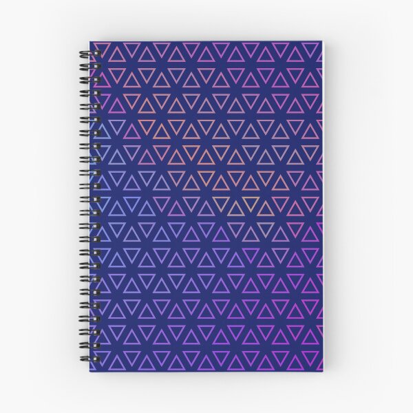 Item preview, Colorful triangle with blue background  designed and sold by Belle Store.