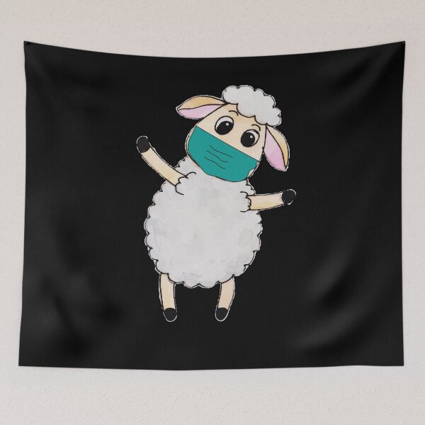 Item preview, Masked Sheep designed and sold by YAITPSTORE.