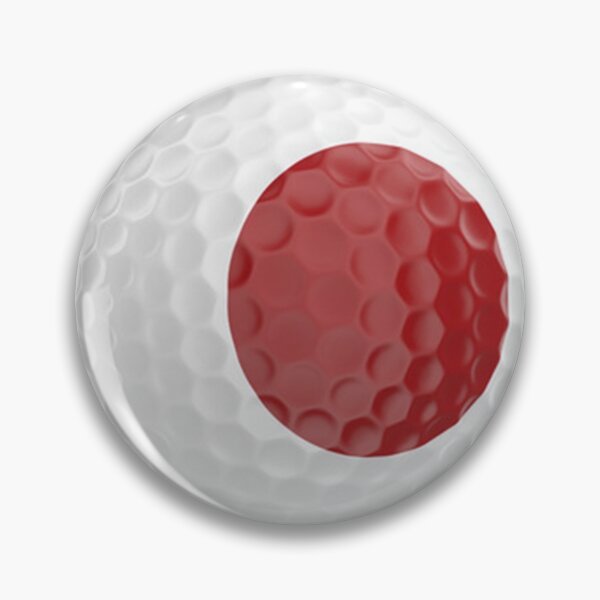 Item preview, Japan Flag Golf Ball designed and sold by Mxdesign888.