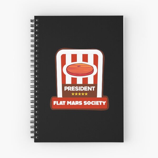 Item preview, PRESIDENT Flat Mars Society designed and sold by ArqDezines.