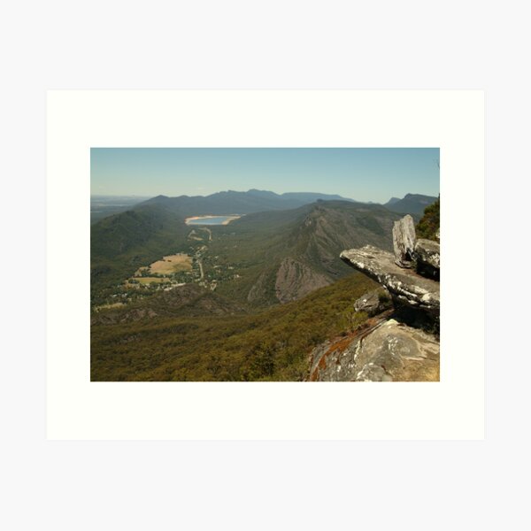 Joe Mortelliti Gallery - Halls Gap, The Grampians National Park (Gariwerd), Victoria, Australia. Art Print