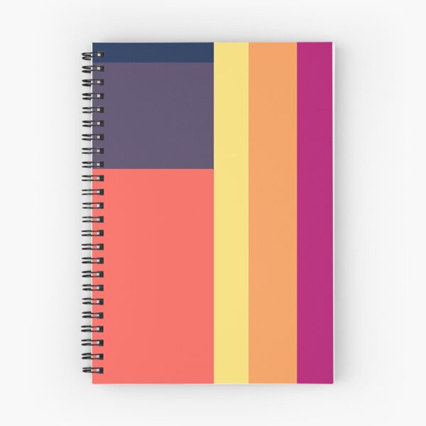Item preview, sunset colourblock designed and sold by emmie orourke.
