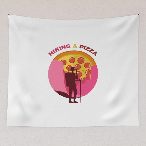 Item preview, Hiking And Pizza, Hiking Lover, Pizza Lover designed and sold by YALPOShop.