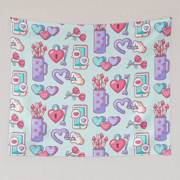 Item preview, Valentine's Day Love Icons designed and sold by SLAG-Creative.