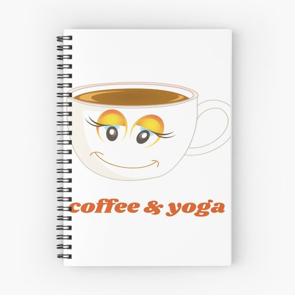 Item preview, coffee and yoga designed and sold by Samvy.