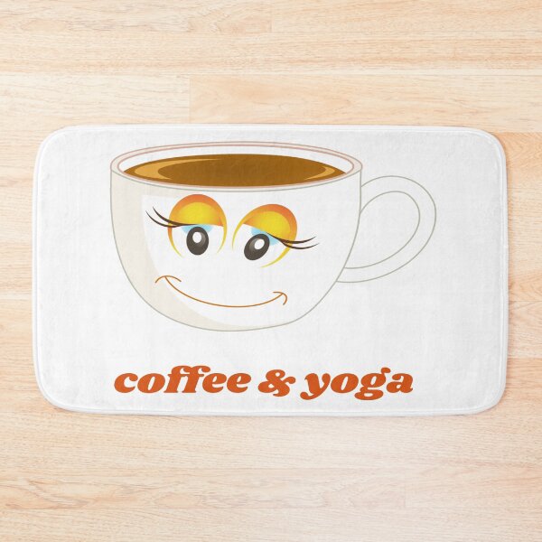 Item preview, coffee and yoga designed and sold by Samvy.