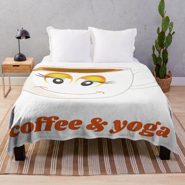 Item preview, coffee and yoga designed and sold by Samvy.