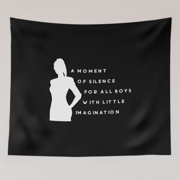 Item preview, A Moment Of Silence For All Boys With Little Imagination Funny Shirt White designed and sold by Paulina Vanlife.
