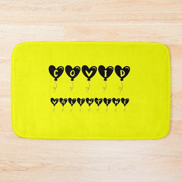 Item preview, Covid Valentine Yellow designed and sold by DamaliePierre.