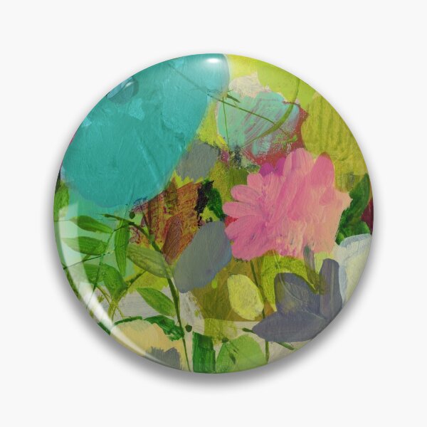 Item preview, Abstract floral painting   designed and sold by Sue Zipkin.