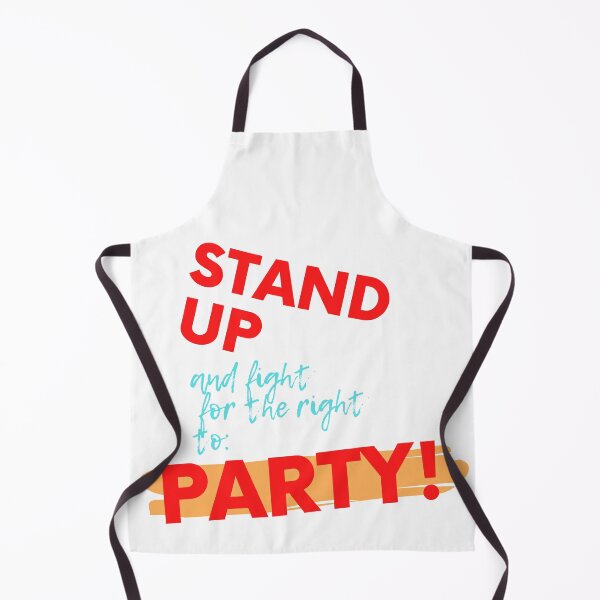 Item preview, STAND UP FOR THE RIGHT TO PARTY! Cotton Tee designed and sold by RBOJCK.