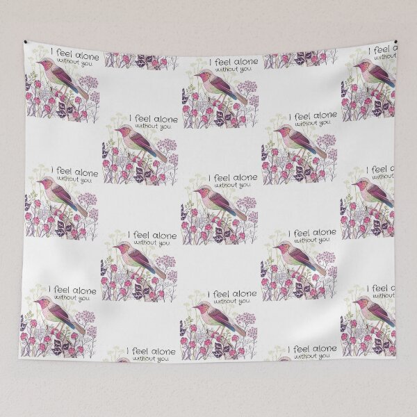 Item preview, Valentines day gift -  I feel alone witout you designed and sold by Freeshstyle.