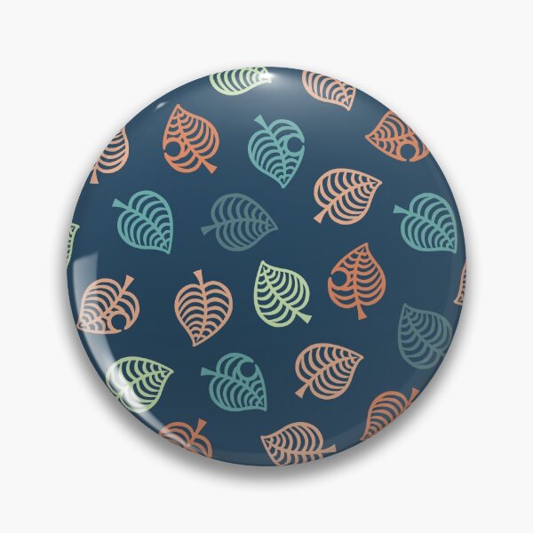 Item preview, Nook Leaf Aloha Logo - Green and Orange Tropical Colors designed and sold by TheMajesticGoat.