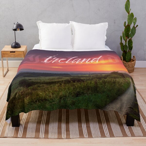 Item preview, IRELAND - Dawn at the Kilmihil Hills, County Clare - Irish Landscape designed and sold by AOKeeshkaPhotos.