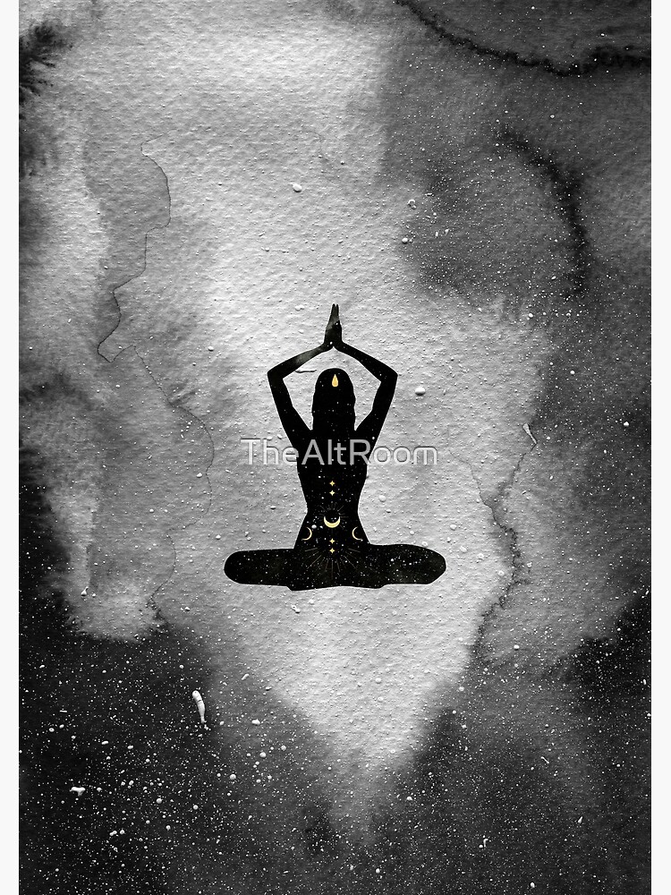 "Celestial Yoga" Poster for Sale by TheAltRoom Redbubble