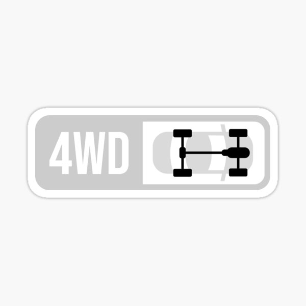 Moteur avant 4WD - Forza Drive Train - Forza motorsport - forza horizon Sticker