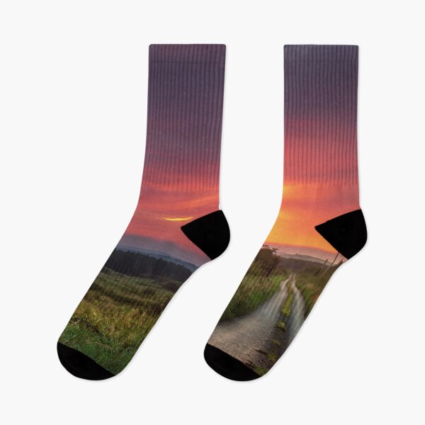 Item preview, Dawn at the Kilmihil Hills, County Clare - Irish Landscape designed and sold by AOKeeshkaPhotos.