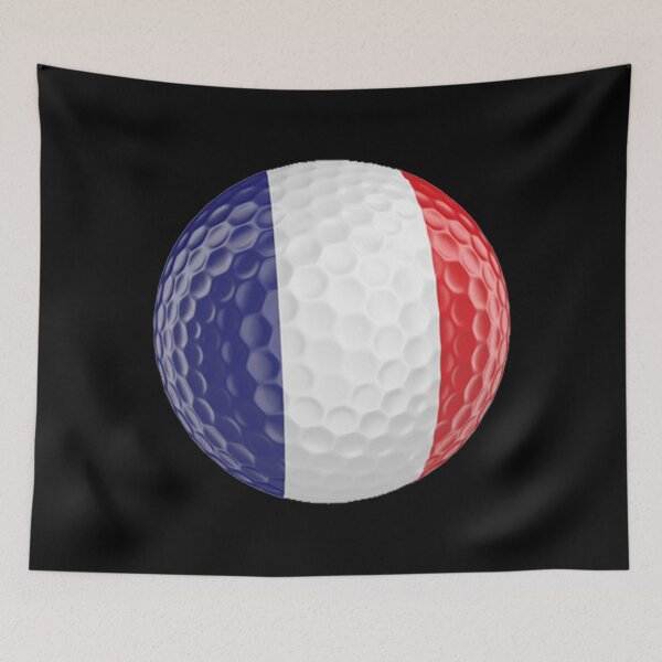 Item preview, France Flag Golf Ball designed and sold by Mxdesign888.