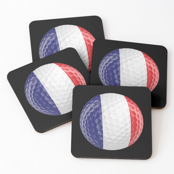 Item preview, France Flag Golf Ball designed and sold by Mxdesign888.
