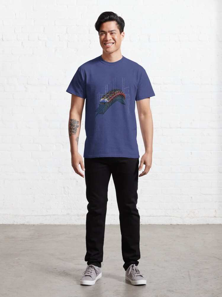 Alternate view of Millennium Forces Airtime Design Classic T-Shirt