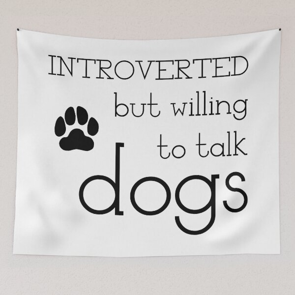 Item preview, Introverted Dog Lover designed and sold by MysticPotato.