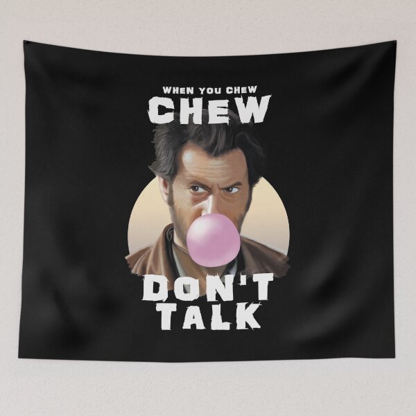 Item preview, Chew Don't Talk - Western Bubble Gum designed and sold by TMBTM.