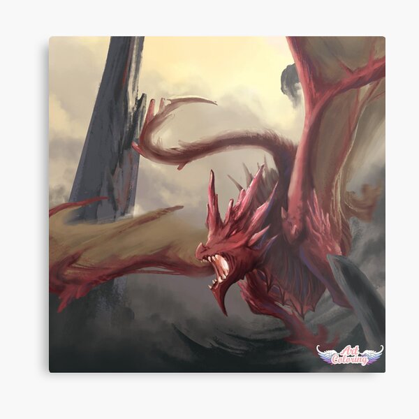 Aperçu de l'œuvre Dragon de ligne créée et vendue par Azurdragi.