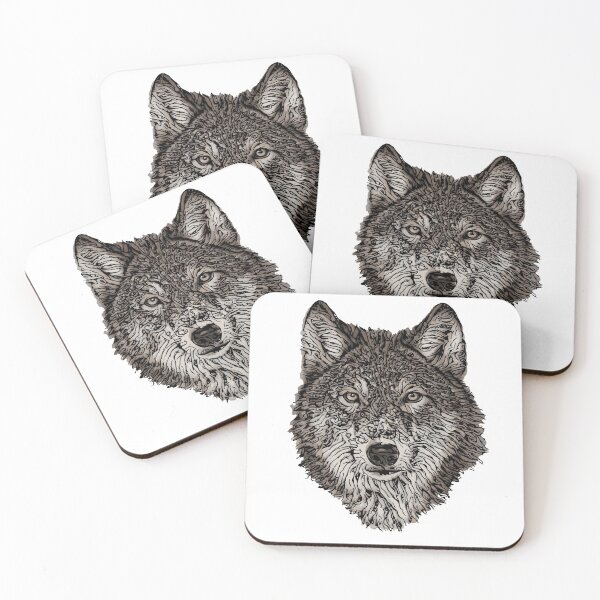 Item preview, wolf head designed and sold by ranker666.