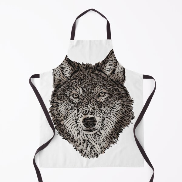 Item preview, wolf head designed and sold by ranker666.