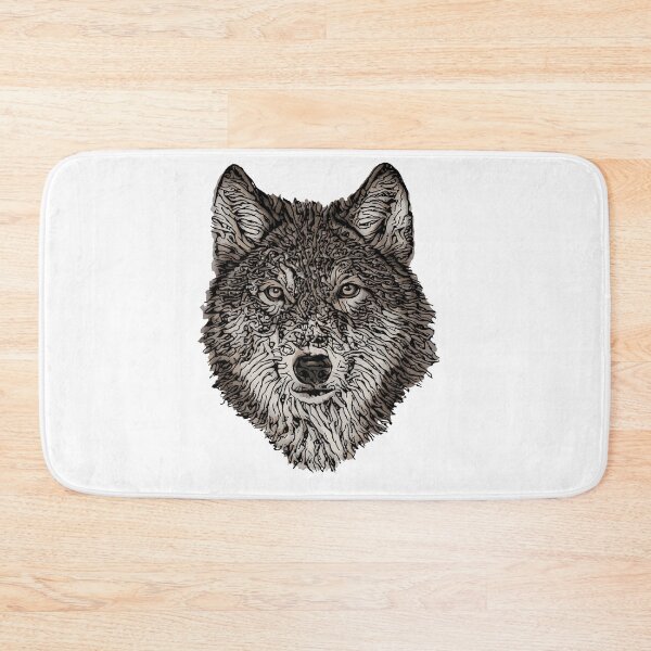 Item preview, wolf head designed and sold by ranker666.