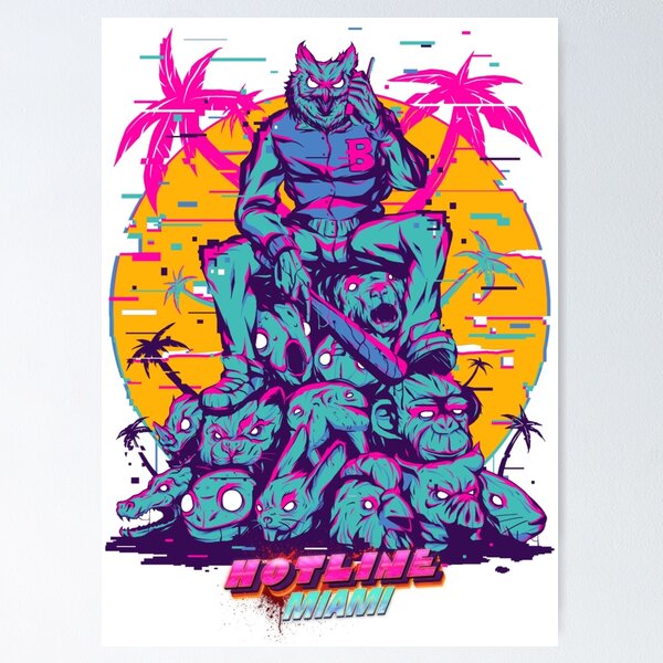 Item preview, Hotline Miami designed and sold by summerfreeze.