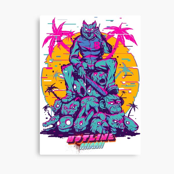 Hotline Miami Lienzo