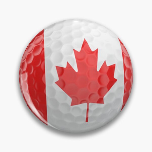 Item preview, Canada Flag Golf Ball designed and sold by Mxdesign888.