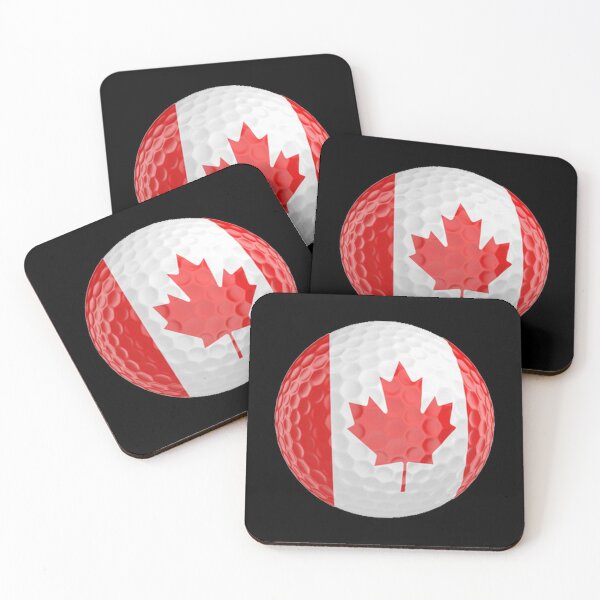Item preview, Canada Flag Golf Ball designed and sold by Mxdesign888.