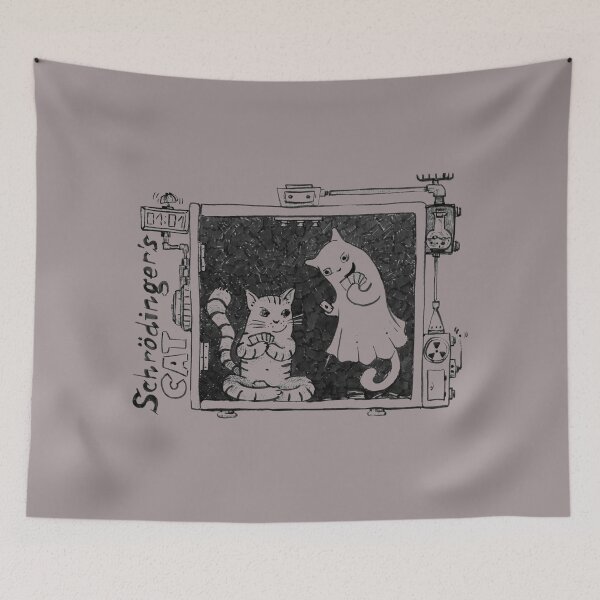 Item preview,  #4 : Schrodinger cat kills some time designed and sold by Rebelabel.