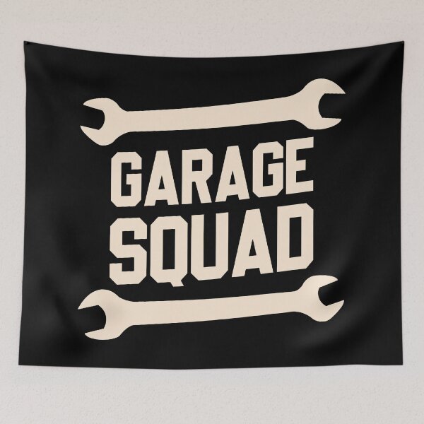 Item preview, Garage Squad designed and sold by FriendsList.