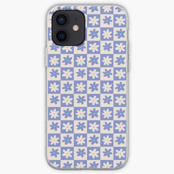 Lisa Says Gah! Inspired Flowers Blue iPhone Soft Case