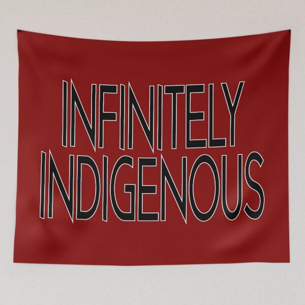 Item preview, Infinitely Indigenous designed and sold by YouAreHereArt.