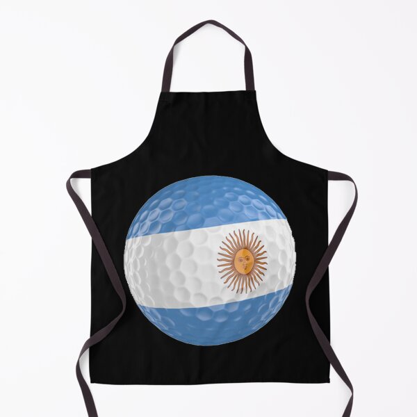Item preview, Argentina Flag Golf Ball designed and sold by Mxdesign888.