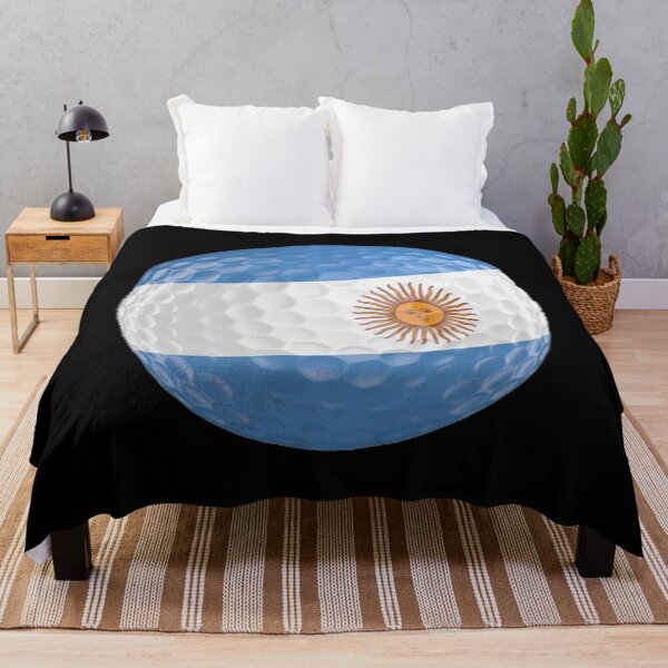 Item preview, Argentina Flag Golf Ball designed and sold by Mxdesign888.