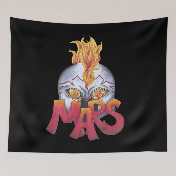 Item preview, Mars Name Art designed and sold by AvalonUnmuzzled.