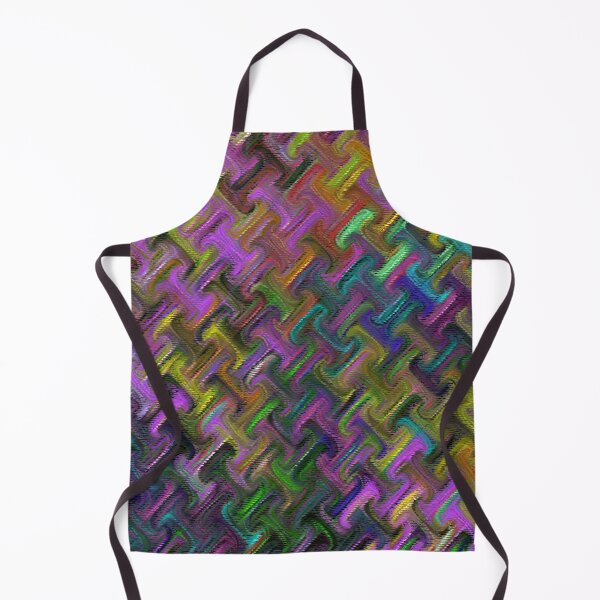 Item preview, Abstract geometric cross-hatch in multicolors designed and sold by AMGImpressions.