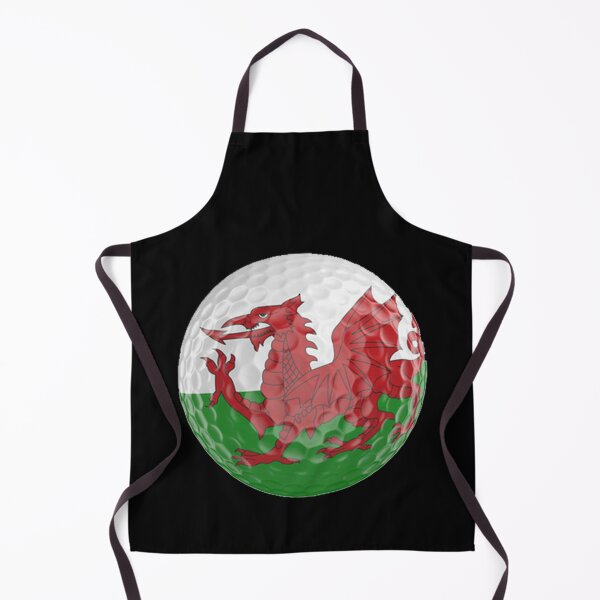 Item preview, Wales Flag Golf Ball designed and sold by Mxdesign888.