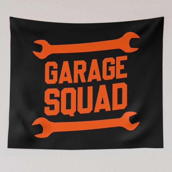 Item preview, Garage Squad designed and sold by FriendsList.
