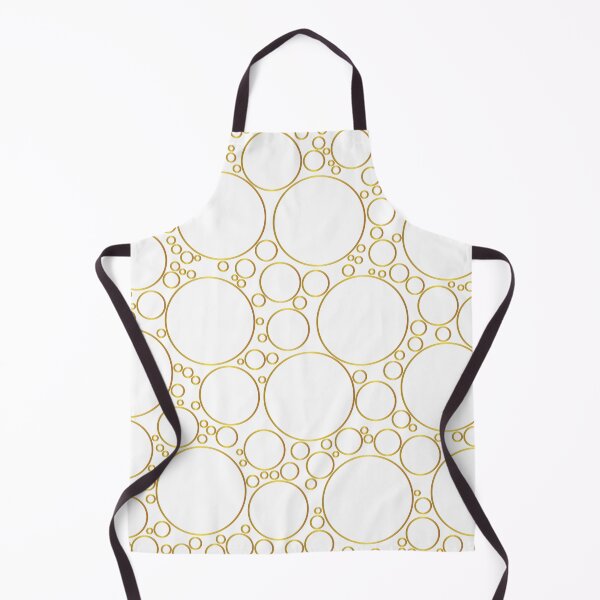 Item preview, Different sized golden color circles for as bubbles designed and sold by digoarpi.