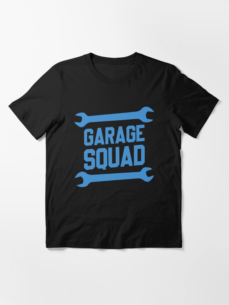 "Garage Squad" Essential TShirt for Sale by FriendsList Redbubble